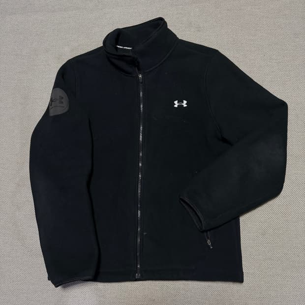 언더아머 기모 플리스 집업 자켓