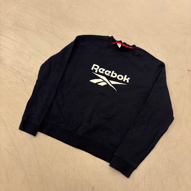 리복 빅로고 맨투맨