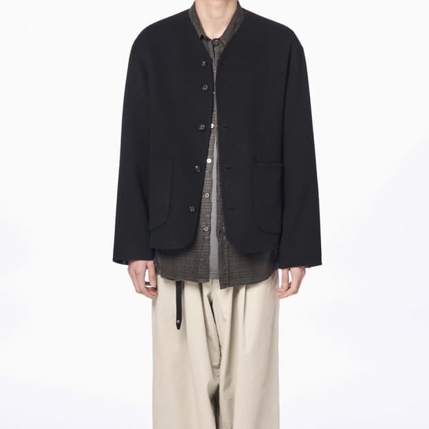 이얼즈어고 울 카라리스 자켓(공홈 품절)