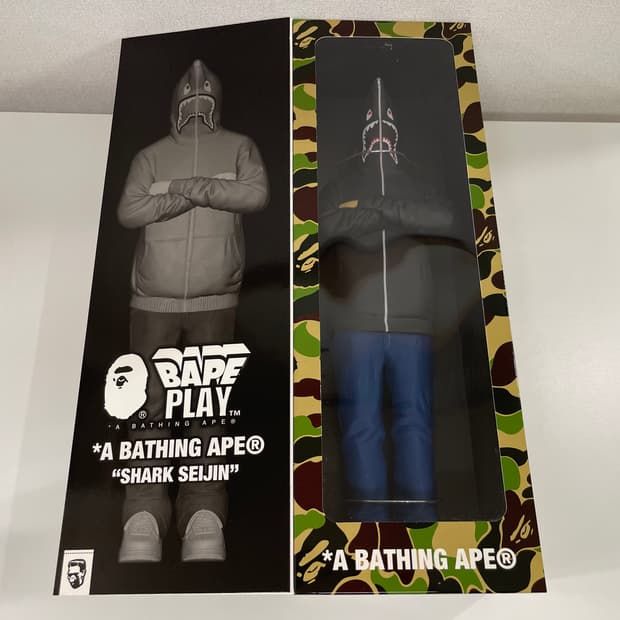 베이프 샤크 세이진 피규어 블랙 BAPE