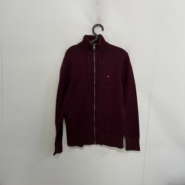 타미힐피거 남성 니트 집업 M 