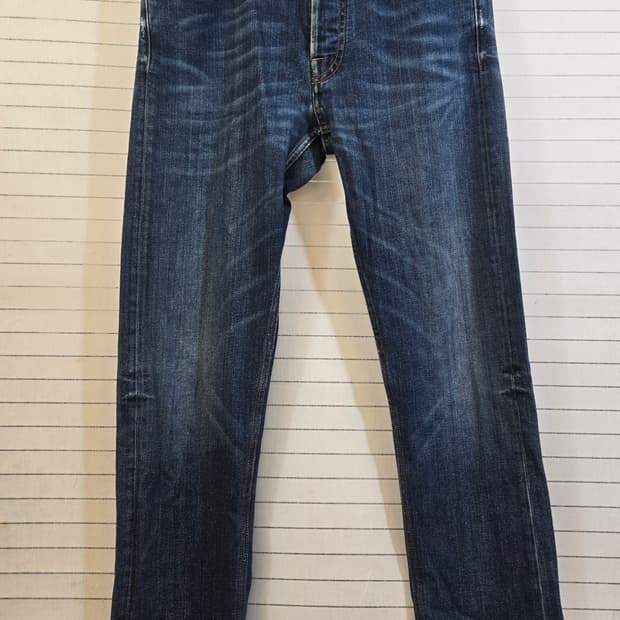 스톤 데님 정품바지