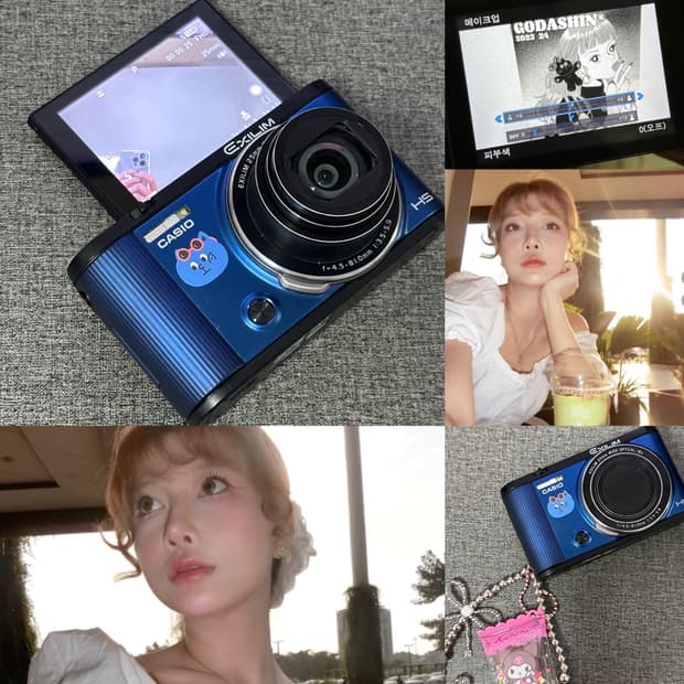 셀카뷰티기능특화💙🧳카시오 엑슬림 ZR1600 (zr1800 zr50