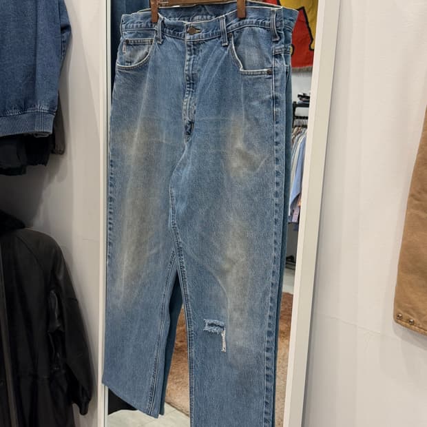 00s Carhartt 칼하트 빈티지 데님 팬츠 (40inch)