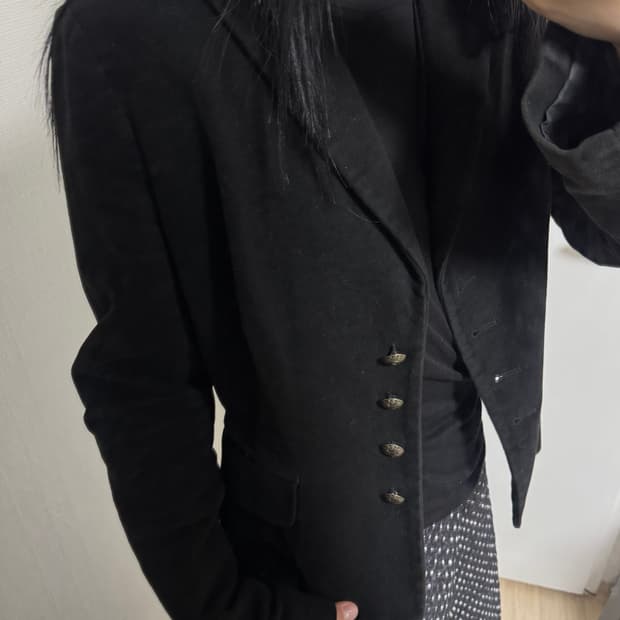 vintage velvet jacket