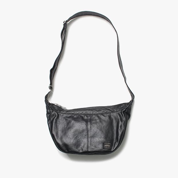  PORTER "Black Shoulder Bag"