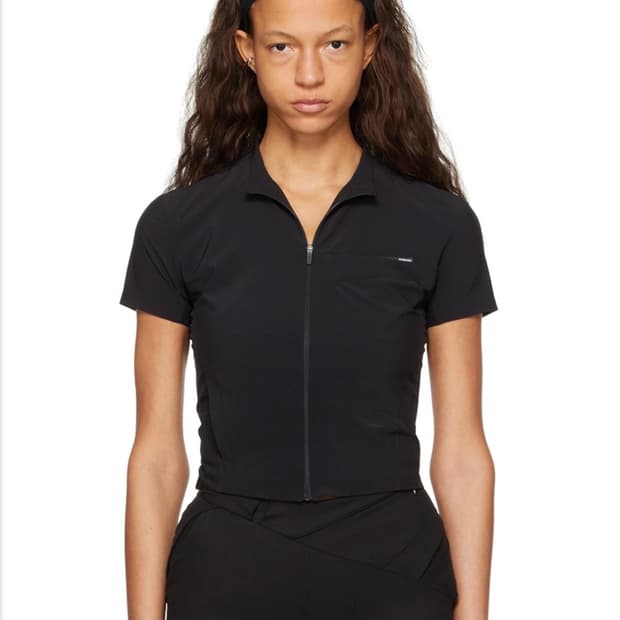 Hyein seo zip up T-shirt