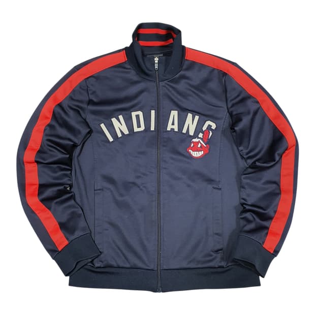 ✨ (바배) MLB 인디언스 클리블랜드 트랙탑 져지 