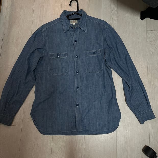 버즈릭슨 샴브레이 셔츠 100