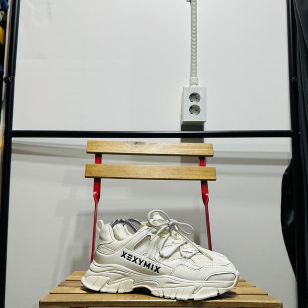 250) 젝시믹스 운동화 남녀공용 신발 X-1 화이트 운동화