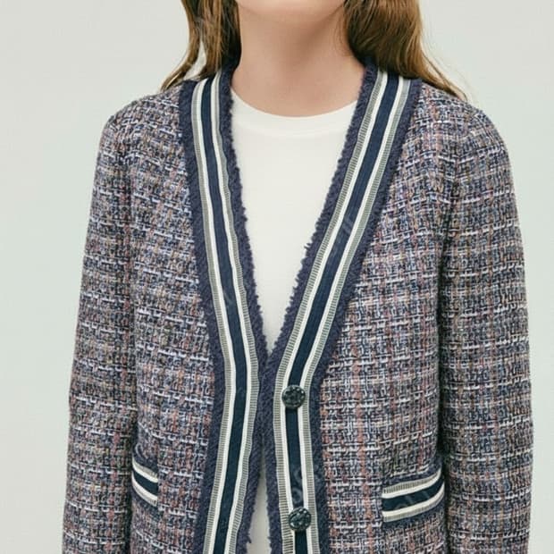 SJSJ 트위드자켓 55사이즈