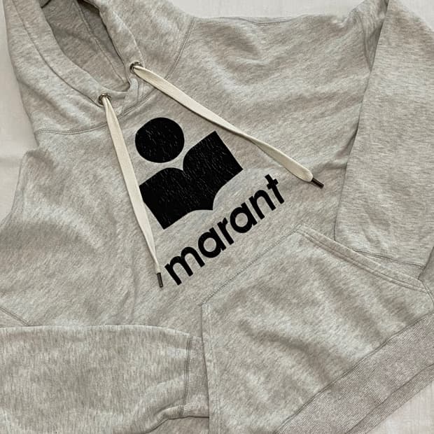 ISABEL MARANT 이자벨마랑 로고 후드