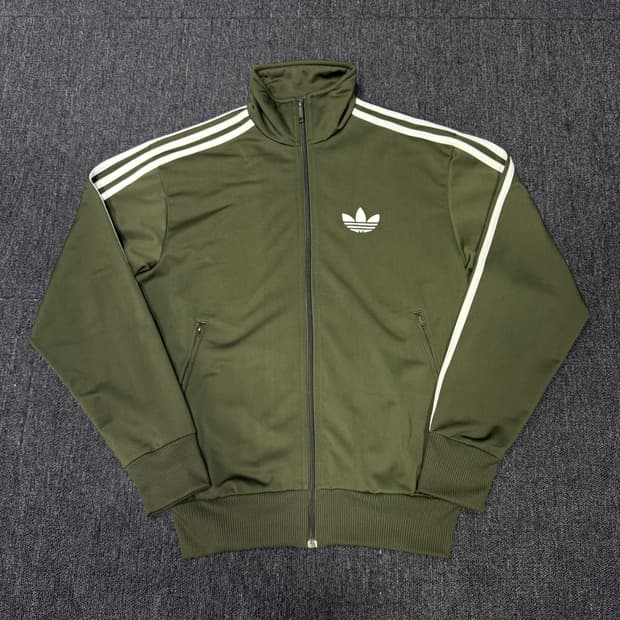 아디다스 파이어버드 카키 져지