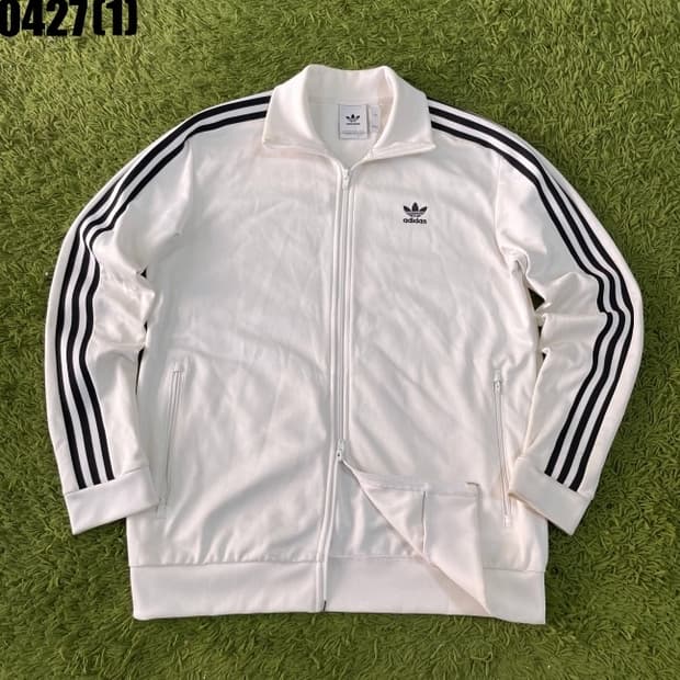 아디다스 파이어버드 져지집업 화이트