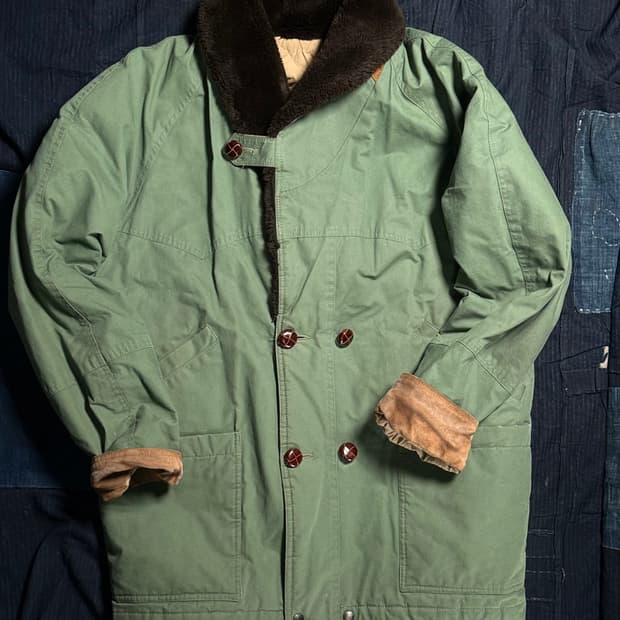 80-90s Cariboo Chilcotin 코튼 반스토머 매키노코트 M