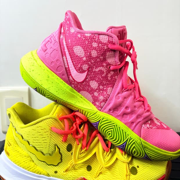 나이키 카이리5 스폰지밥 뚱이 에디션