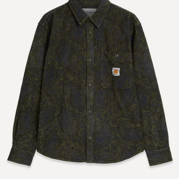 칼하트 코듀로이 패턴셔츠