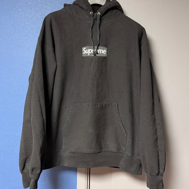 슈프림 박스로고 후드티 23fw