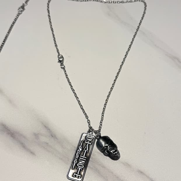 Death note vintage necklace