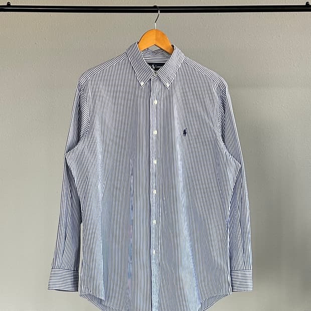 [M]폴로 랄프로렌 클래식핏 스트라이프 셔츠