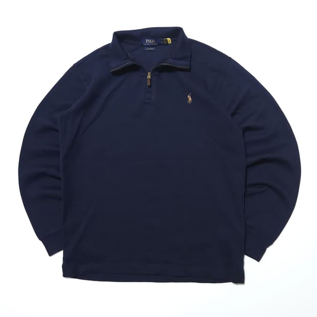 폴로 랄프로렌 신형 에스테이트 리브 하프 집업 니트