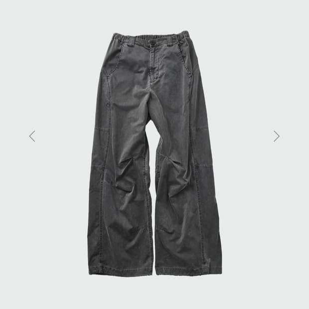 999휴머니티 어드벤처 다이드 팬츠 stone gray 1 size