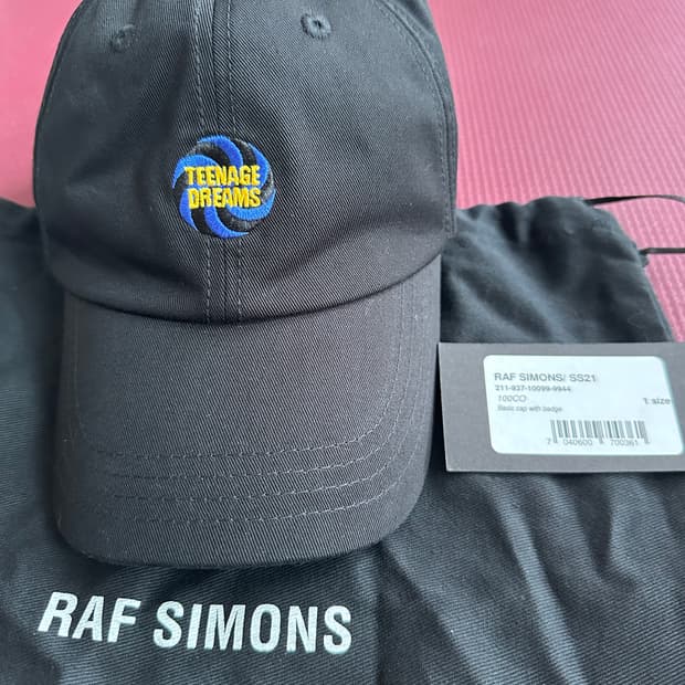 21ss 라프시몬스 볼캡모자
