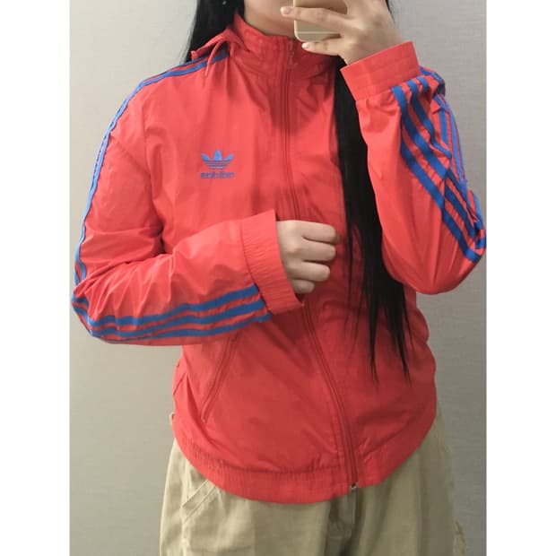 아디다스 파이어버드 바람막이 S
