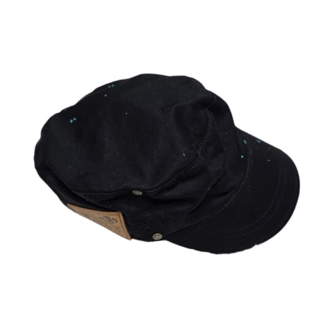 Diesel Black Dot Cotton Cadet Cap