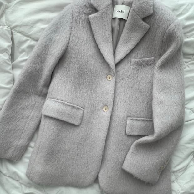 STABLE mohair coat