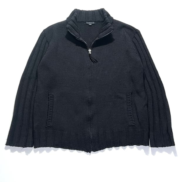 Solid Homme Knit Zip up