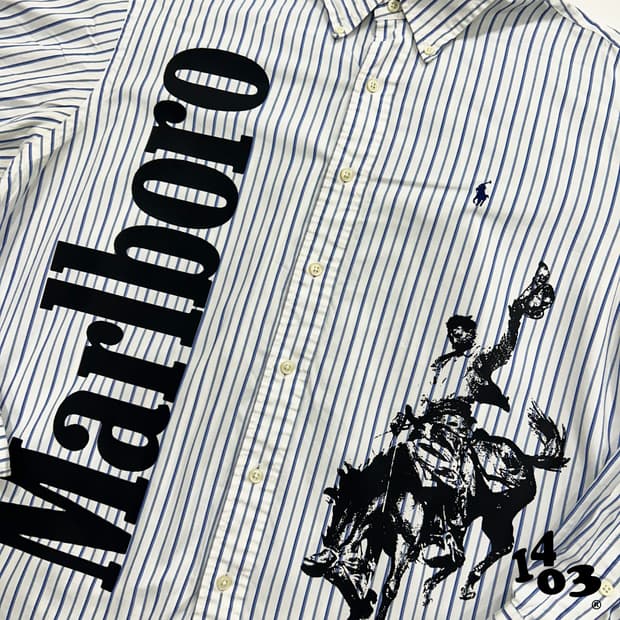 MARLBORO 폴로 셔츠
