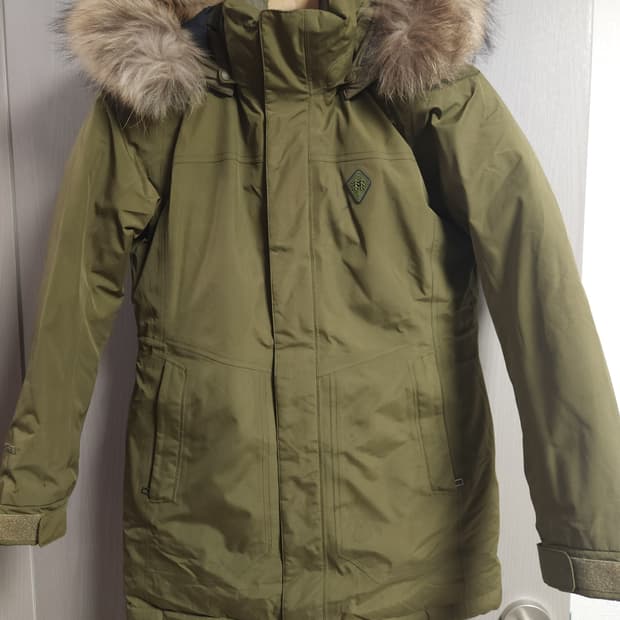 코오롱 고어텍스 오리털 패딩점퍼, S