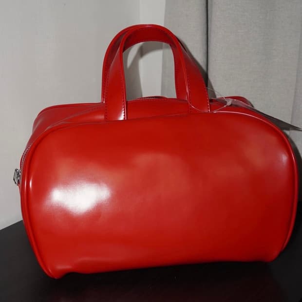 commedesgarcons 꼼데가르송 볼링백 레드 