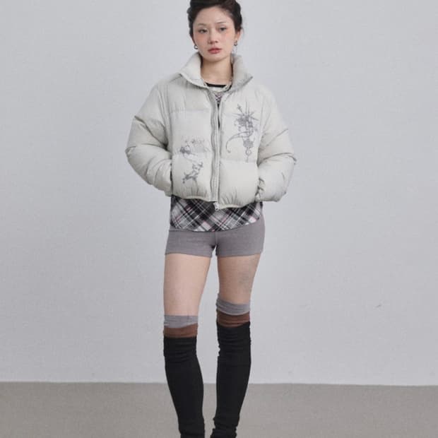 achihara 패딩 m 사이즈