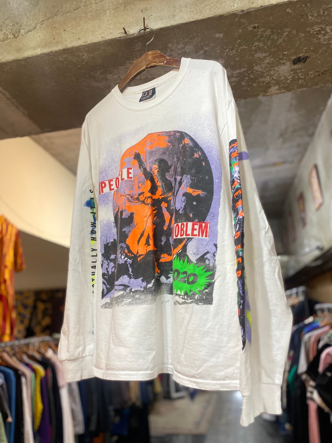 SAINT MICHAEL LONG SLEEVE TEE XL SAINT M×××××× 25SS LOVE