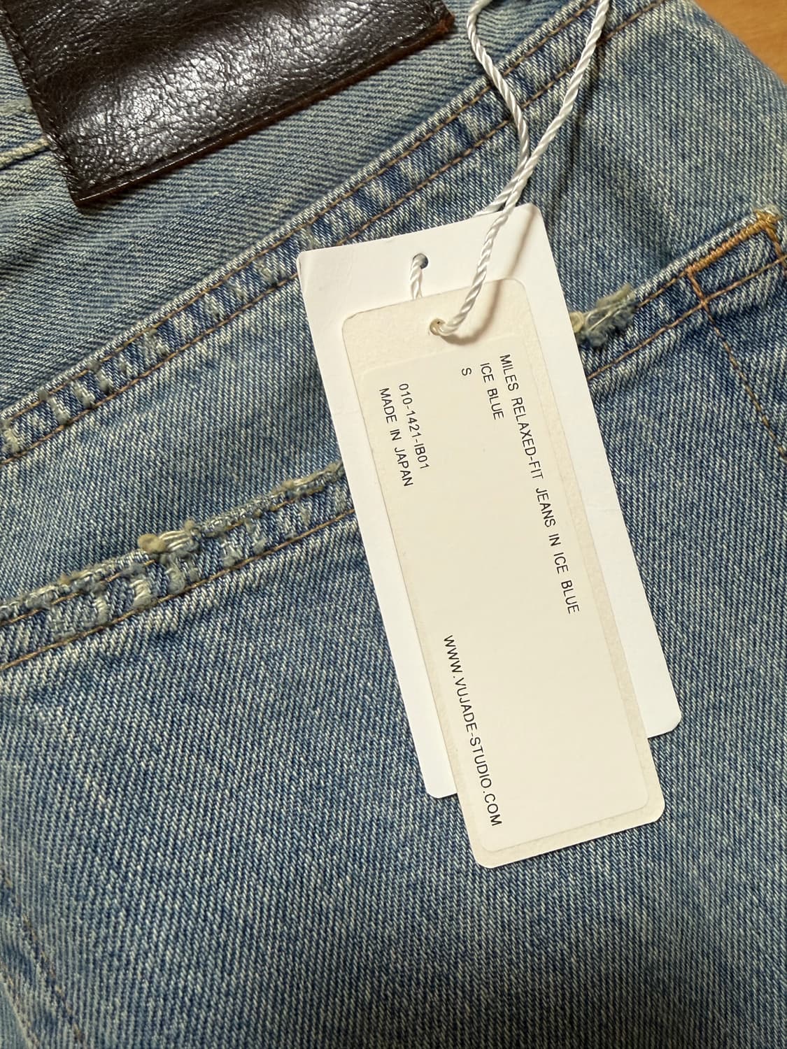 vujade miles relaxed fit jeans S사이즈 | 후루츠패밀리