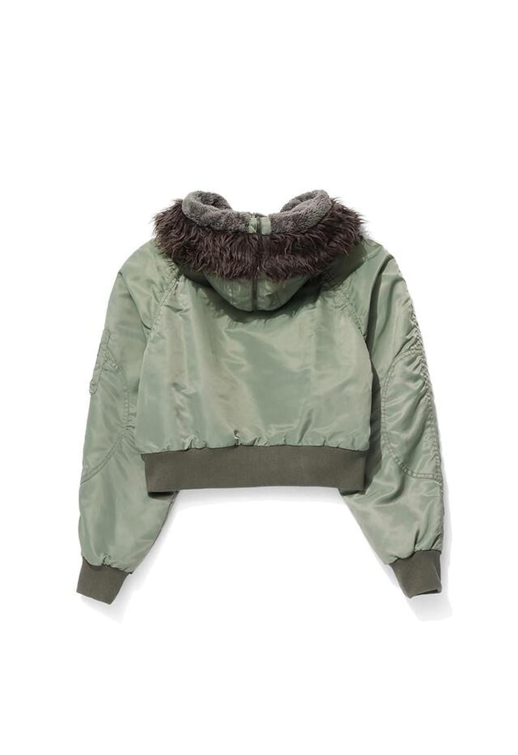 ジャケット・アウター Open YY  FAUX FUR ZIPPER HOOD MA1 openyy faux fur zipper hood ma1 | 후루츠패밀리