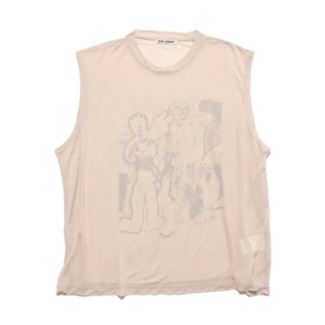 our legacy 21ss メッシュベスト Box Sleeveless Our Legacy 21ss Box