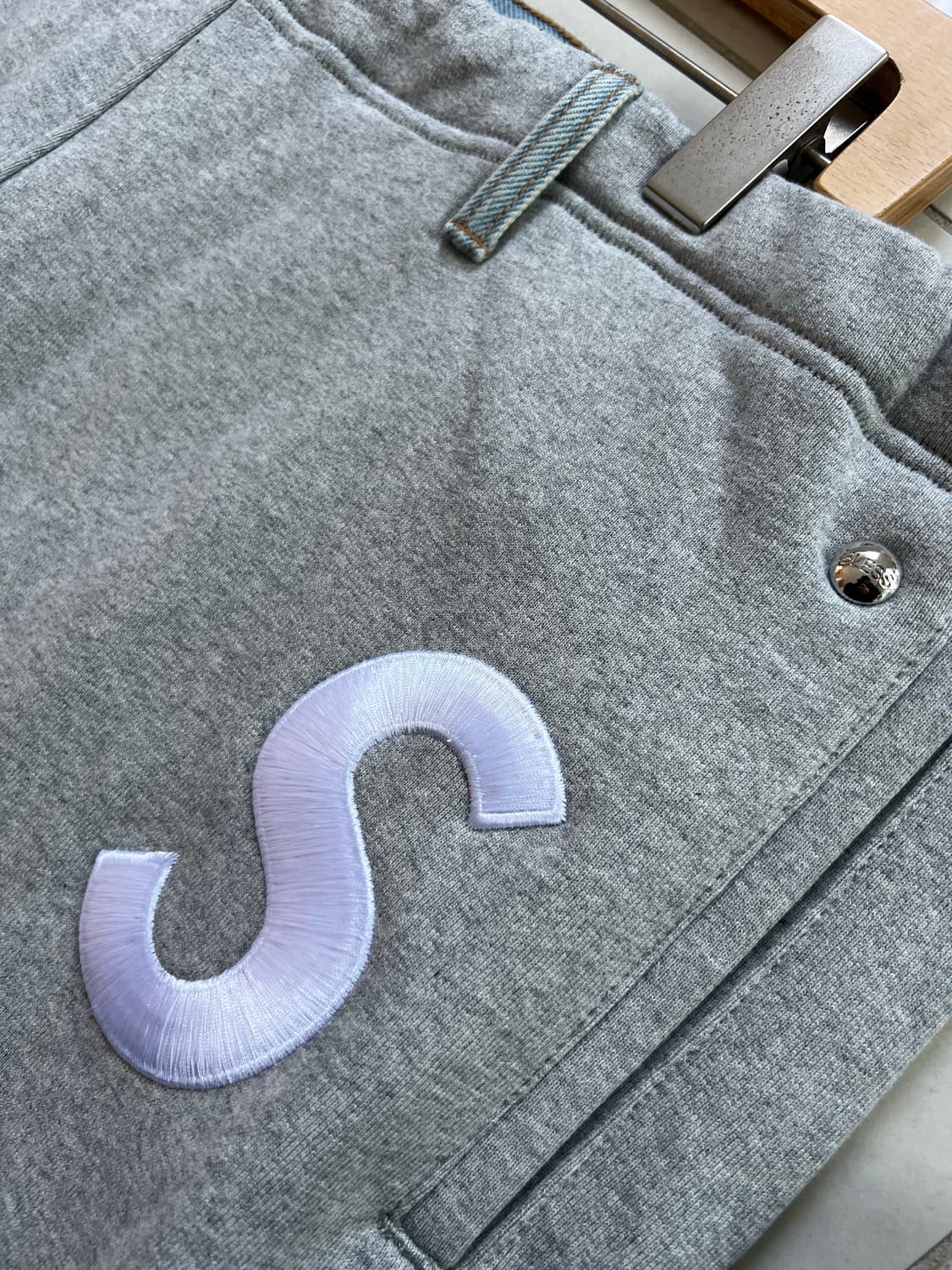 supreme bless sweatpant jean grey S/M