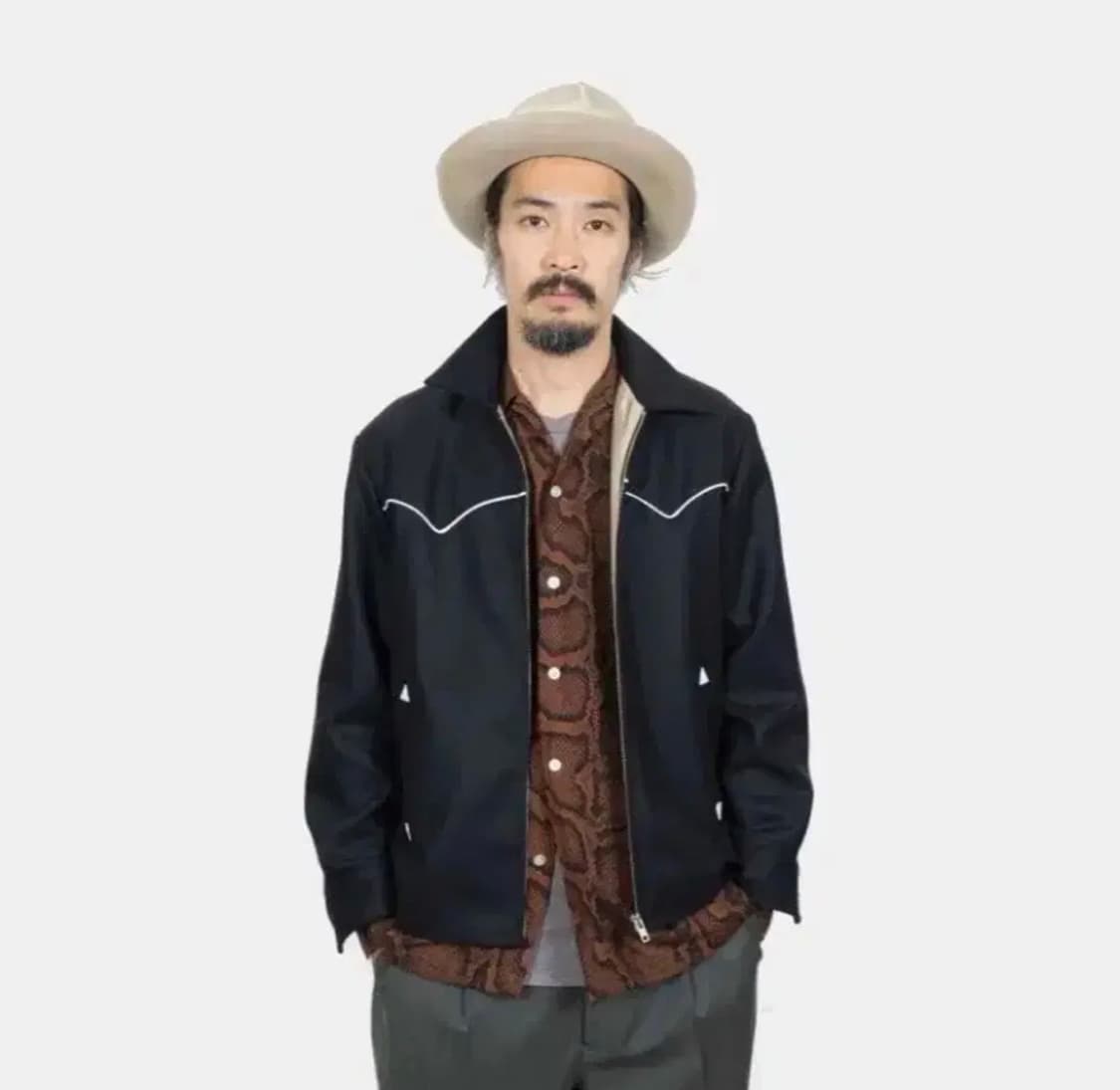 ジャケット・アウター WACKO MARIA DORMEUIL WESTERN JACKET L WACKO MARIA DORMEUIL WESTERN JACKET L