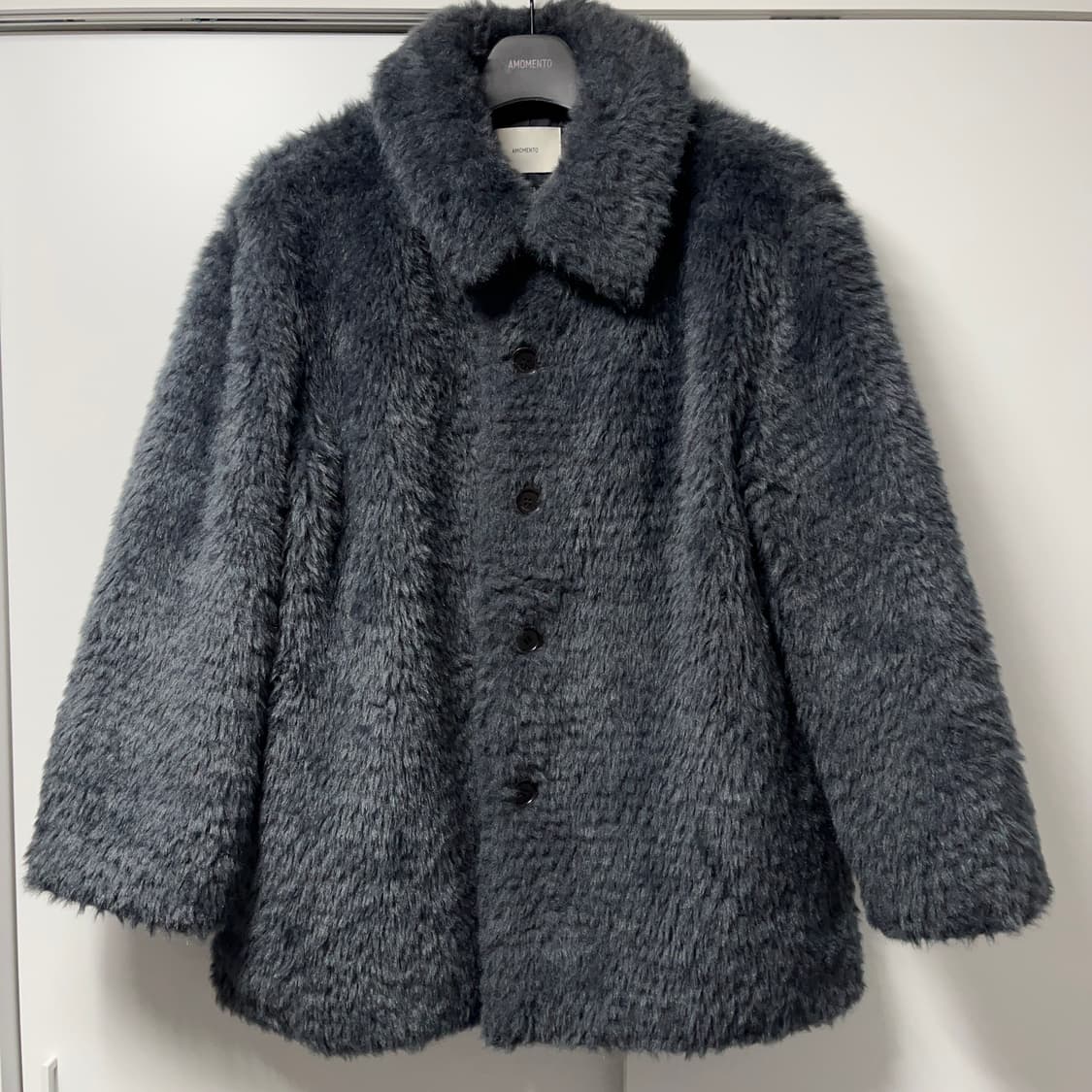 아모멘토 퍼자켓 amomento fur mid coat (S) | 후루츠패밀리 AMOMENT