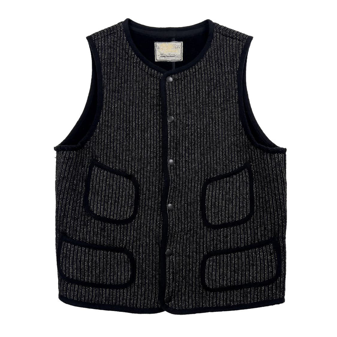 JOE McCOY WOOL RASCHEL VEST MJ12148