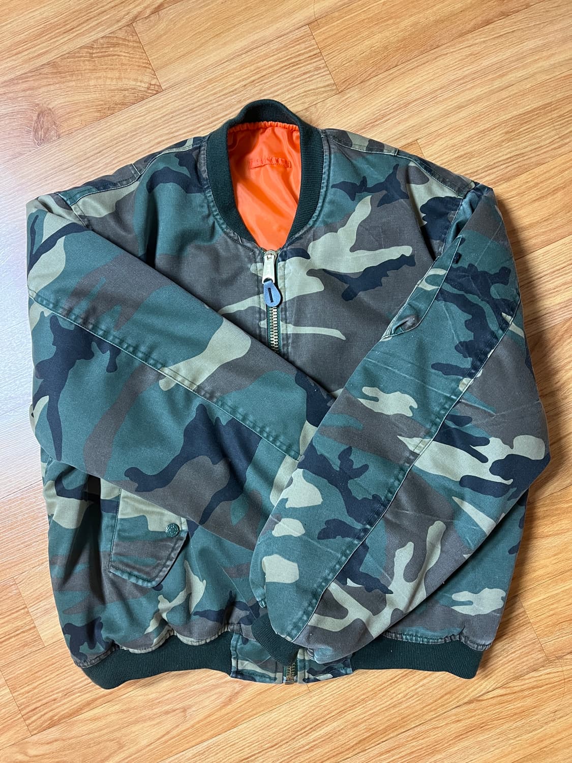 Ra-Fu FOSTEX GARMENTS オンブレチェック MA-1 Ra-Fu FOSTEX GARMENTS オンブレチェック MA-1