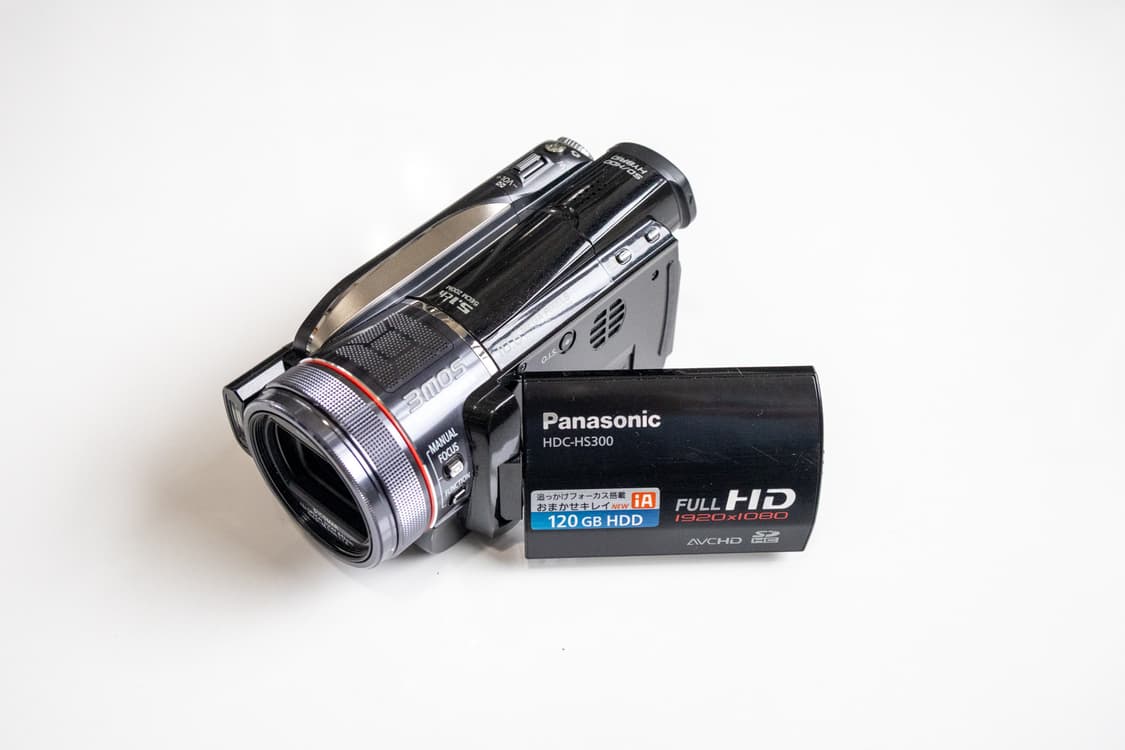 Panasonic HDC-HS300 / 빈티지 디지털 캠코더 | 후루츠패밀리