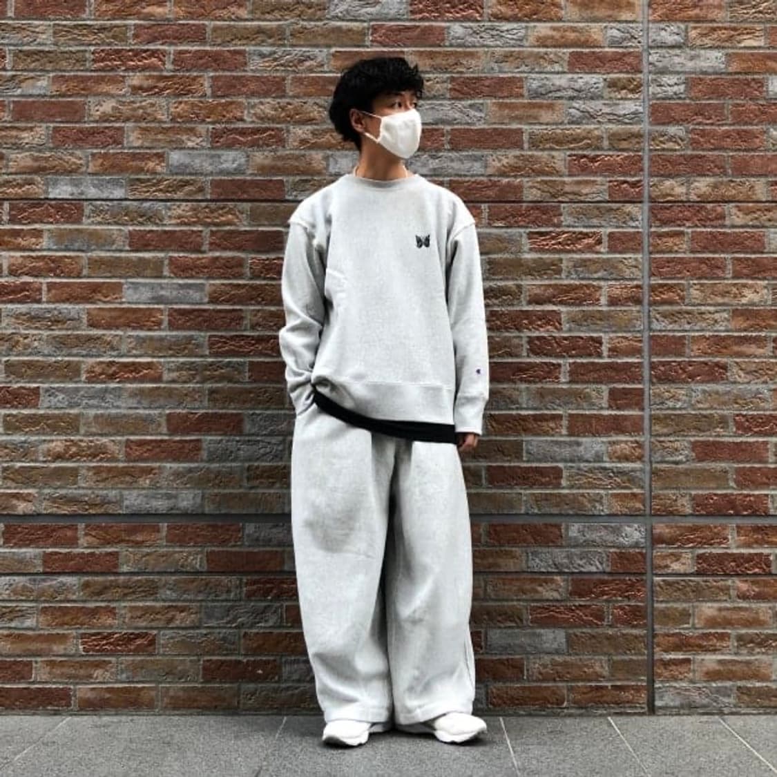 Needles×Champion×BEAMS BOYスウェット