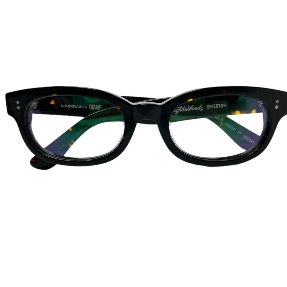 EFFECTOR × NEIGHBORHOOD コラボ TRAMP2 メガネ NEIGHBORHOOD × EFFECTOR TRAMP 眼鏡 べっ甲柄(effector