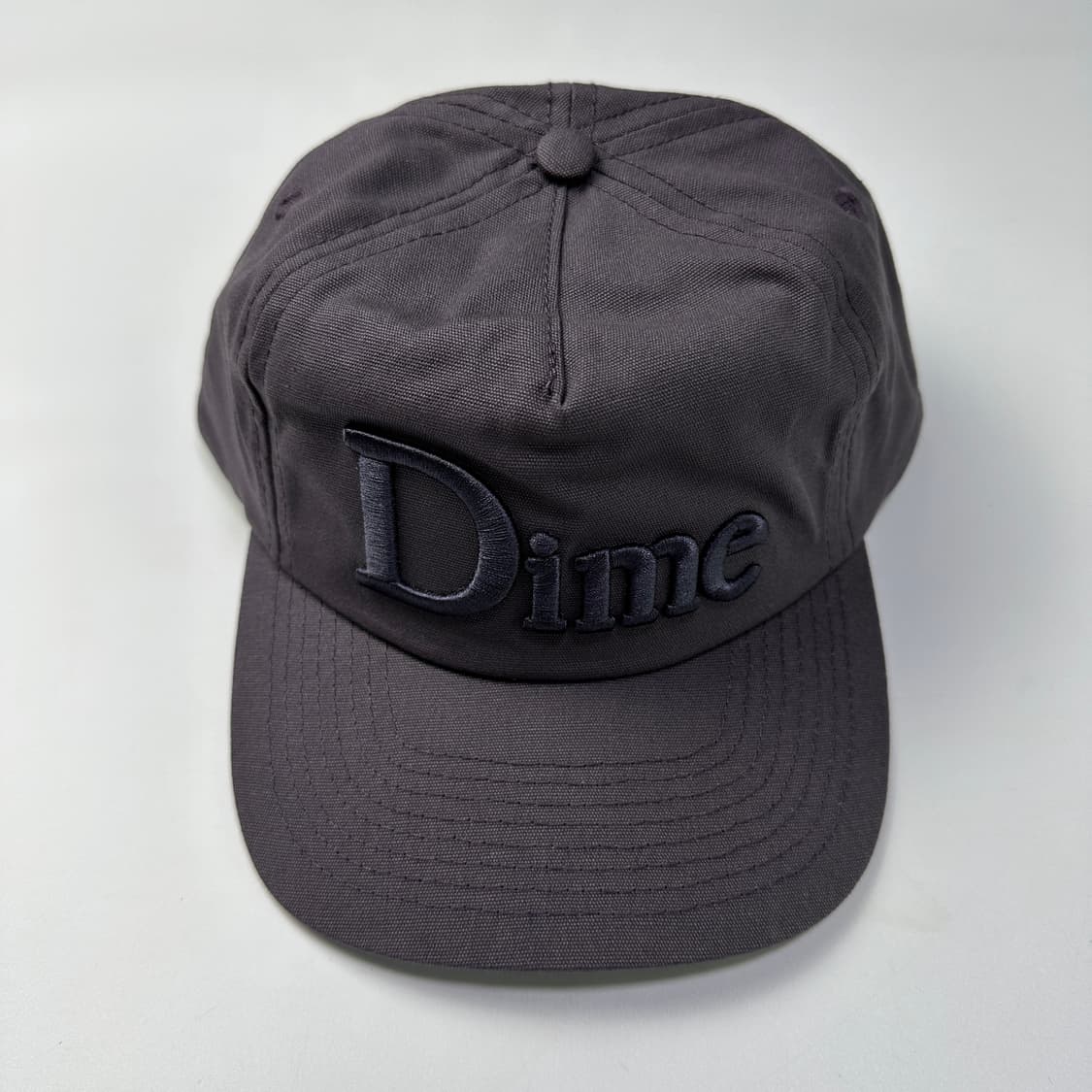 Dime Classic 3D 　キャップ　グレー Dime Classic Low Pro Cap / Gray (ダイム 6パネルキャップ