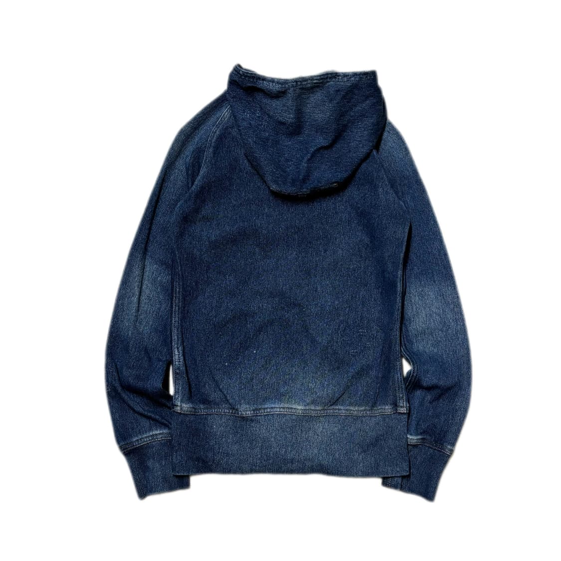 00s goa Denim Double Zip Hoodie archive Hoodie Denim Zip DENIMITUP
