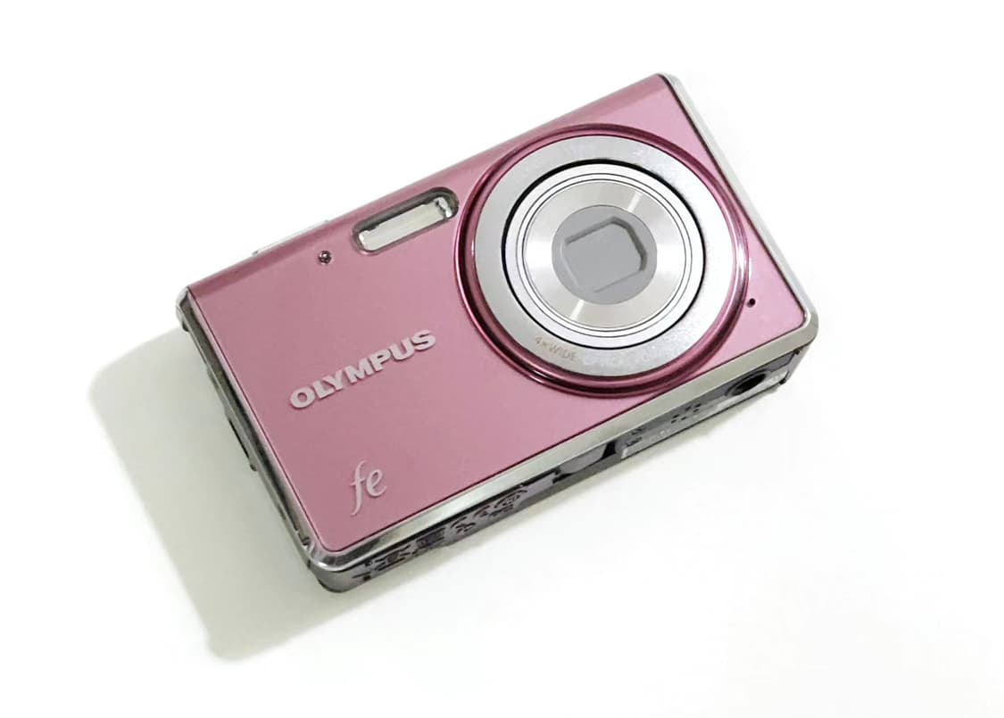 デジカメ OLYMPUS FE-4020 小売 ピンク デジタルカメラ 箱付き OLYMPUS